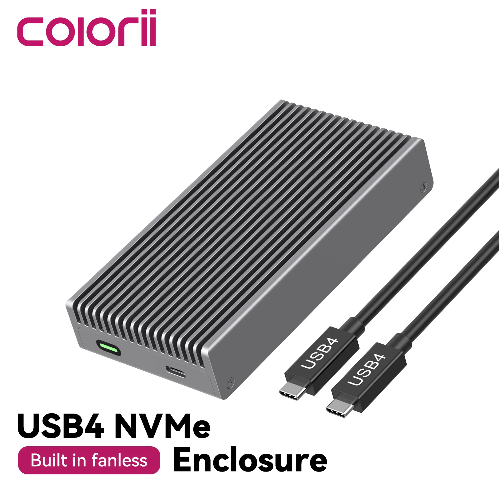 Usb4 40Gbps External Ssd 8Tb - Penutup SSD USB4 M.2 NVMe 40Gbps