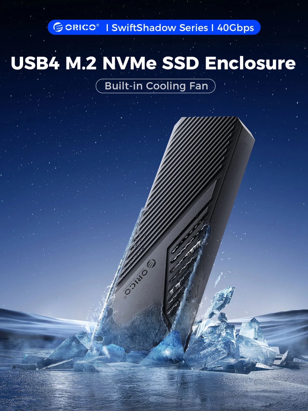 ORICO USB4 casing SSD M.2 NVMe - Usb4 40Gbps External Ssd 8Tb ulasan dan harga