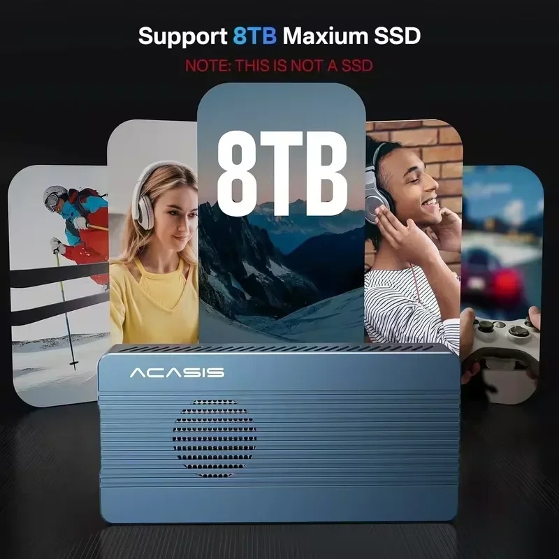 ACASIS 40Gbps M.2 NVMe SSD Enc - 8Tb M2 Nvme Ssd ulasan dan harga