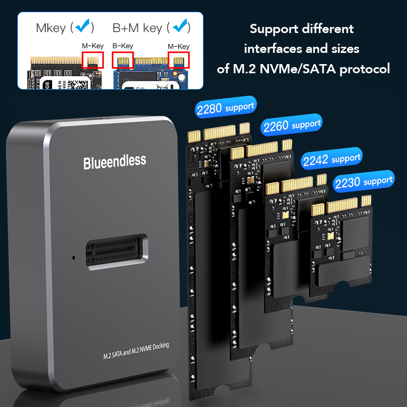 Blueendless M2 NVMe Docking St - 8Tb M2 Nvme Ssd ulasan dan harga