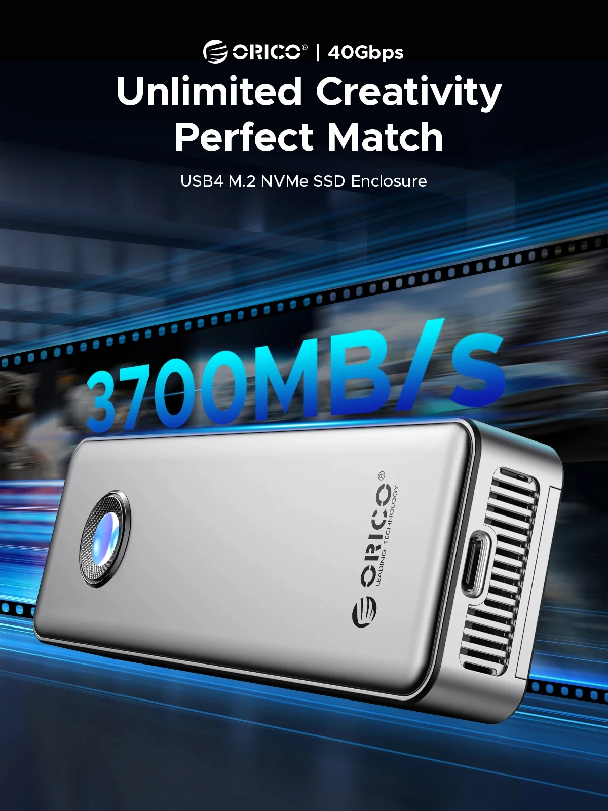 ORICO USB4 casing SSD M.2 NVMe - Usb4 40Gbps External Ssd 8Tb ulasan dan harga