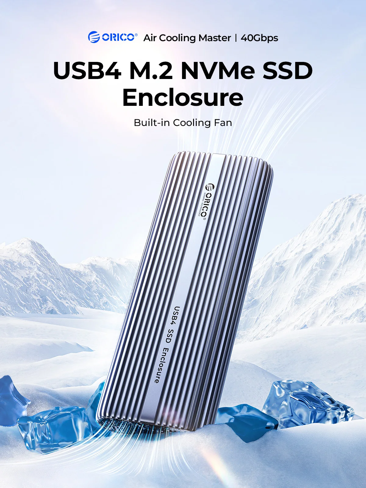 ORICO 40Gbps M.2 NVMe SSD Encl - Usb4 40Gbps External Ssd 8Tb ulasan dan harga